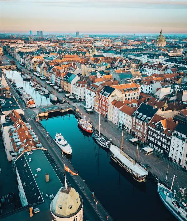 A photograph of Copenhagen