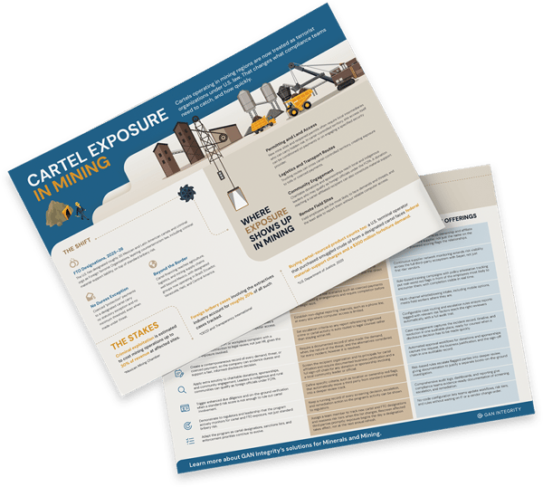 Cartel Exposure in Mining