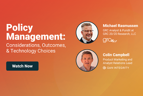 Policy Management: Considerations, Outcomes, and Technology Choices