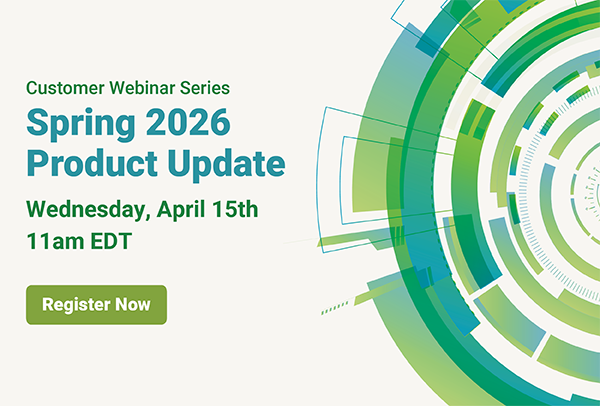 Spring Product Update