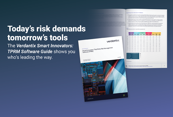 Verdantix Smart Innovators: Third-Party Risk Management Software (TPRM)