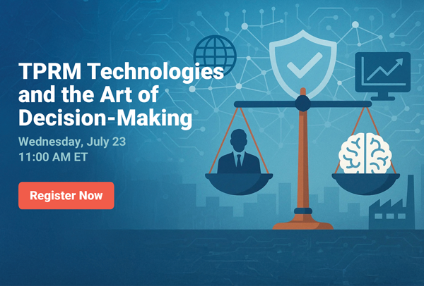 TPRM technologies and the art of decision-making